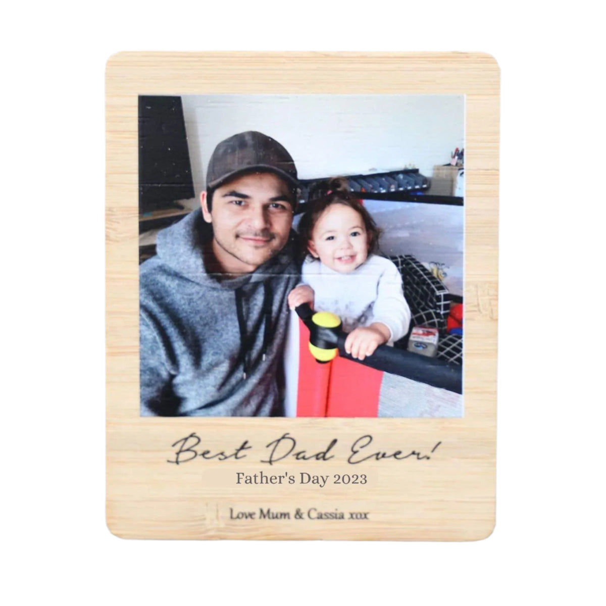 CMC GOLD - Father's Day Photo Magnet | Best Dad Ever