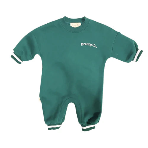 Breezy Co. - Fleece Romper | Forrest