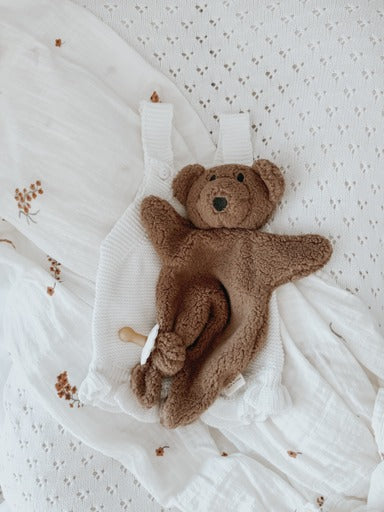 Pop Ya Tot - Comforter Toy | Little Teddy