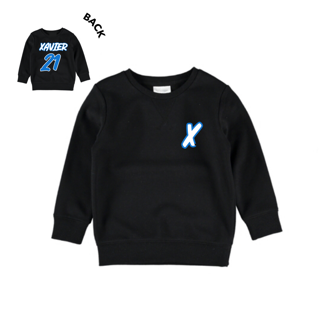 MLW By Design - Personalised Jersey Fleece Crew