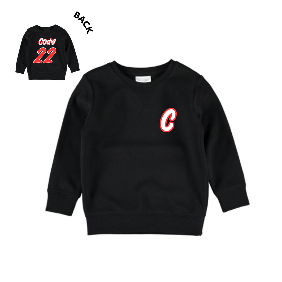 MLW By Design - Personalised Jersey Fleece Crew