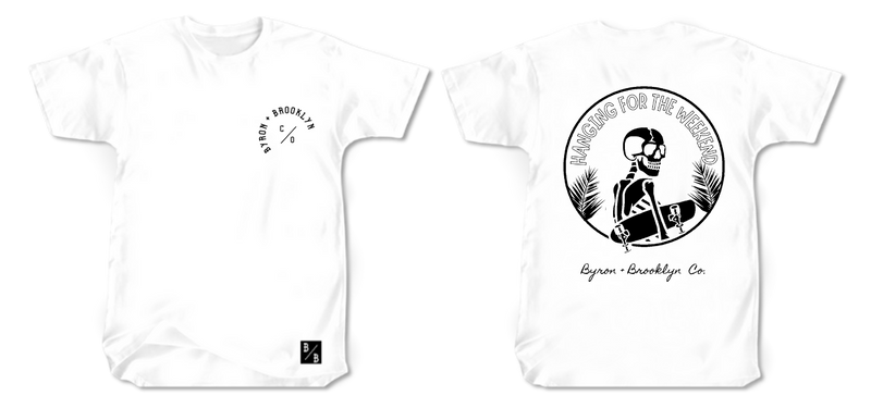 Byron Brooklyn Co - Hanging For The Weekend Tee | Various Colours
