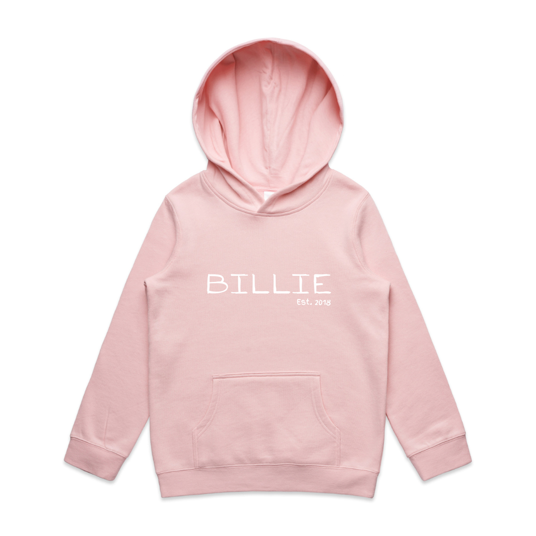 MLW By Design - Personalised Handwriting Fleece Hoodie | Various Colours