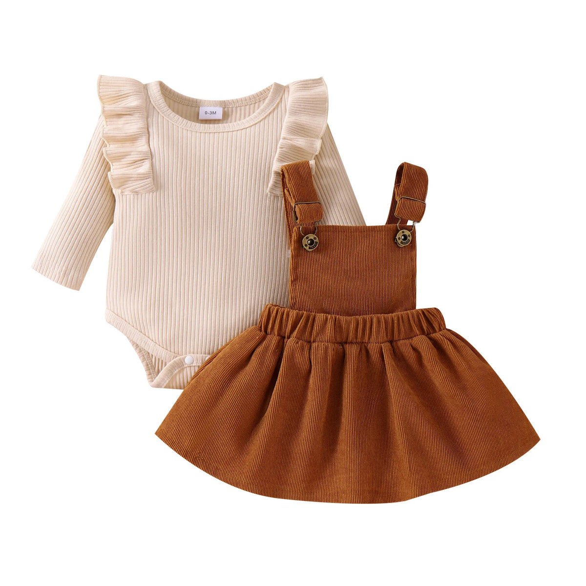 Corduroy Pinafore Set