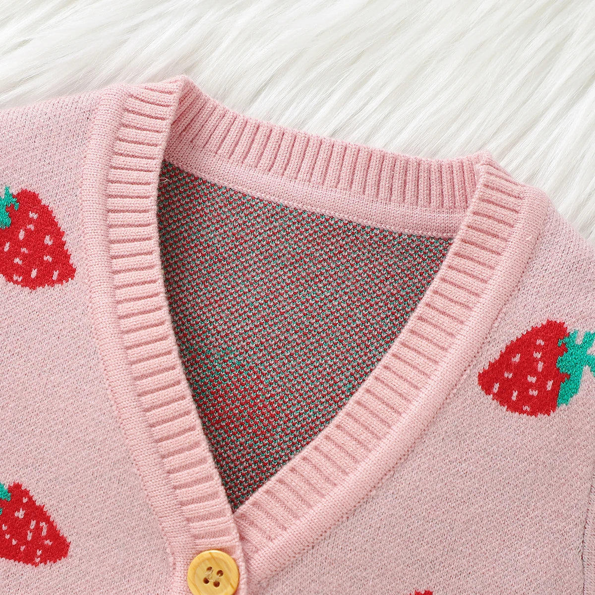Strawberry Cardigan
