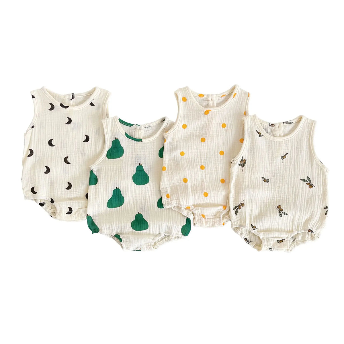 Summer Breathable Romper | 4 Patterns