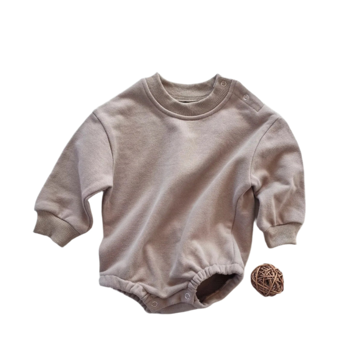 Cotton Long Sleeve Romper | 16 Colours