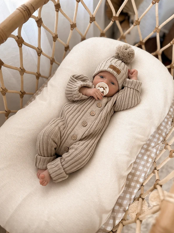 Newborn shop ribbed romper