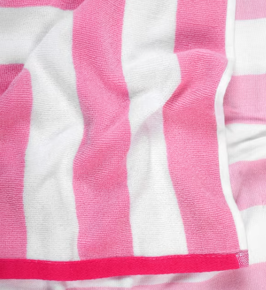 MLW By Design - Personalised Poncho Beach Towel | Pink *LIMITED EDITION*