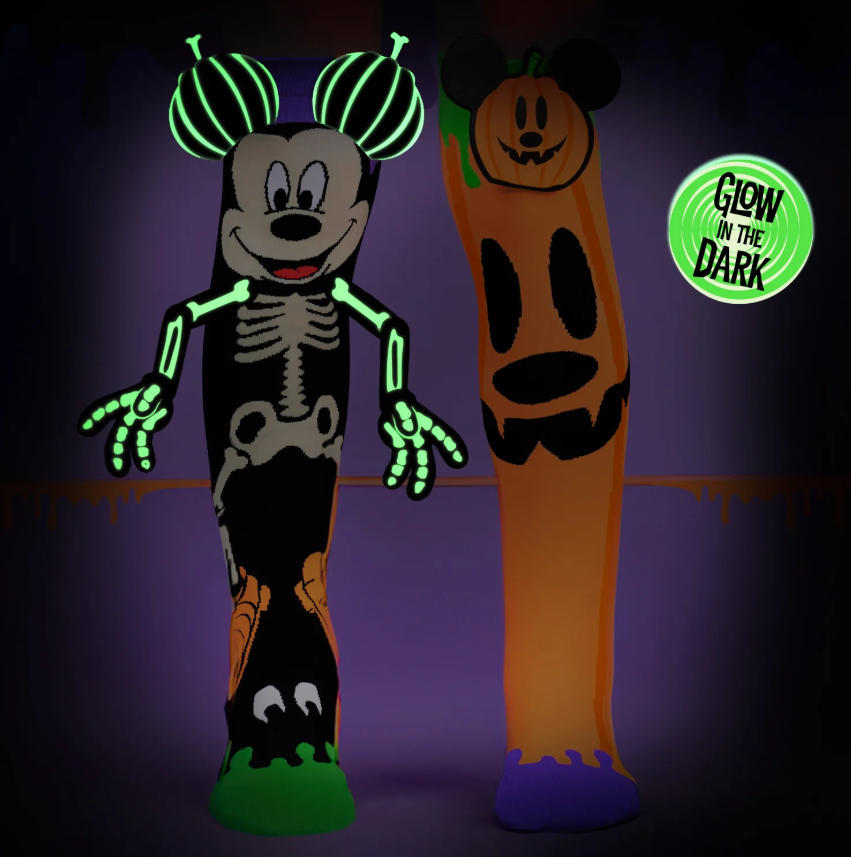 Madmia - Mickey Glow in the Dark Socks (Pre-Order end of Aug)