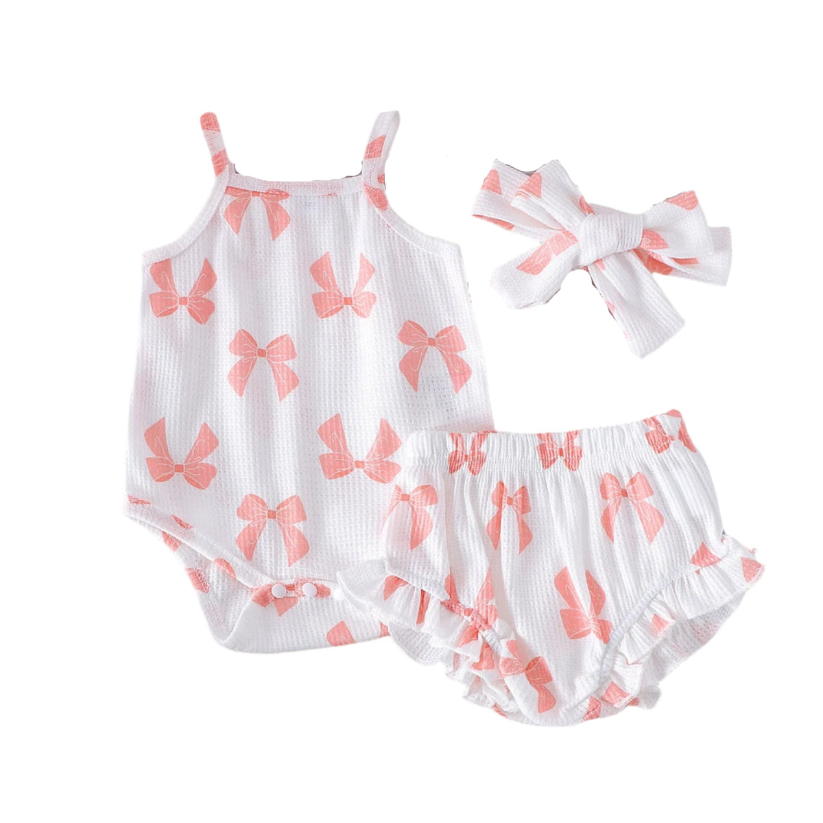Summer Bows Set | White