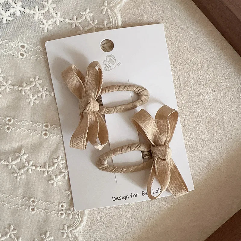 2pc Bow Hair Clip