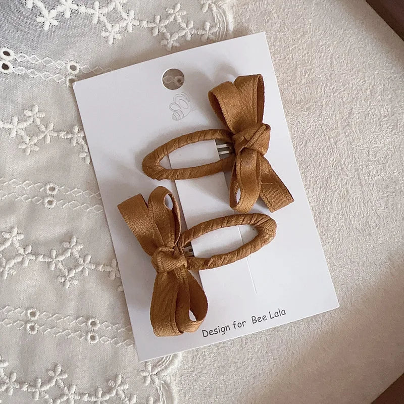 2pc Bow Hair Clip