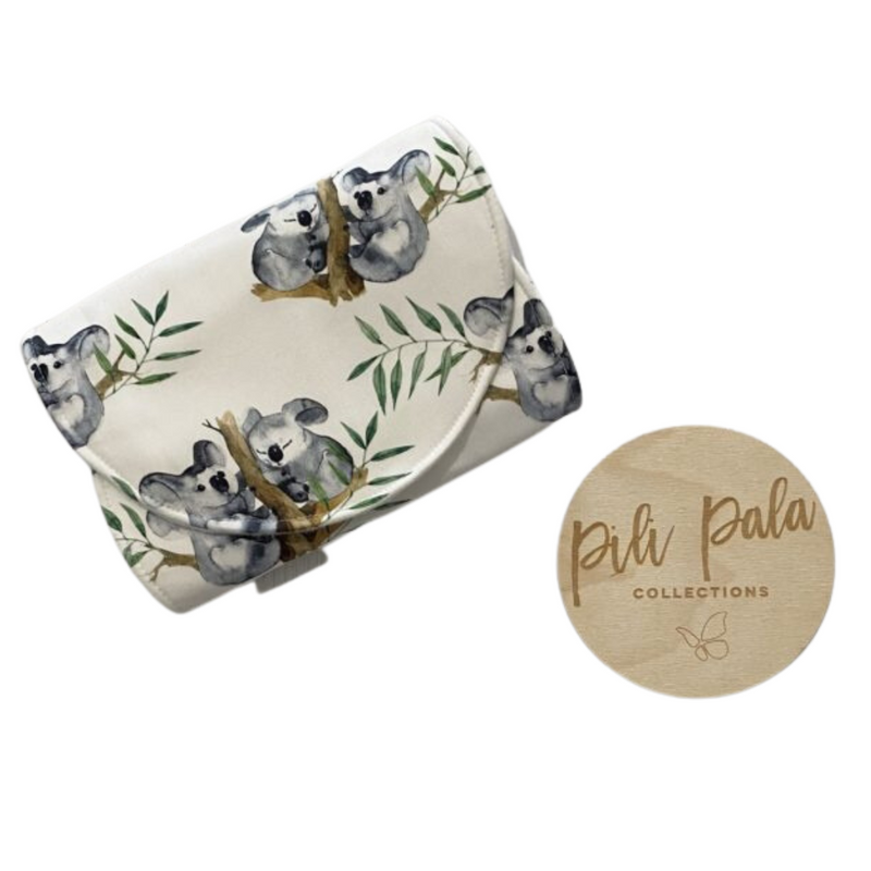 Pili Pala Collections - Contoured Burp Cloth | Koalas