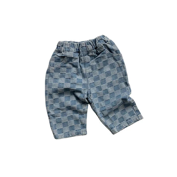 Breezy Co. - Checkers Bubble Pants