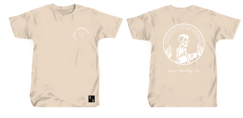 Byron Brooklyn Co - Hanging For The Weekend Tee | Various Colours