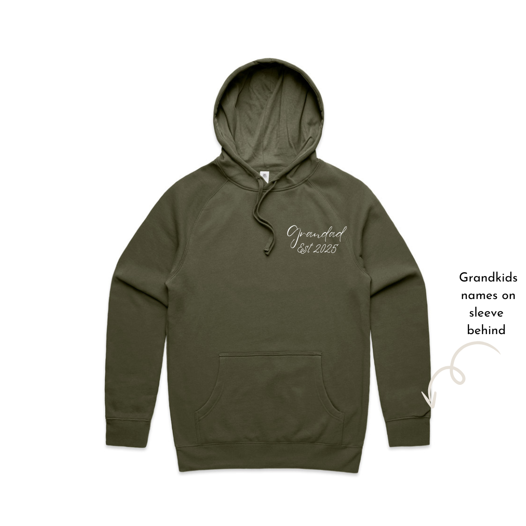 MLW By Design - Established GRANDAD Adult Hoodie | Various Colours