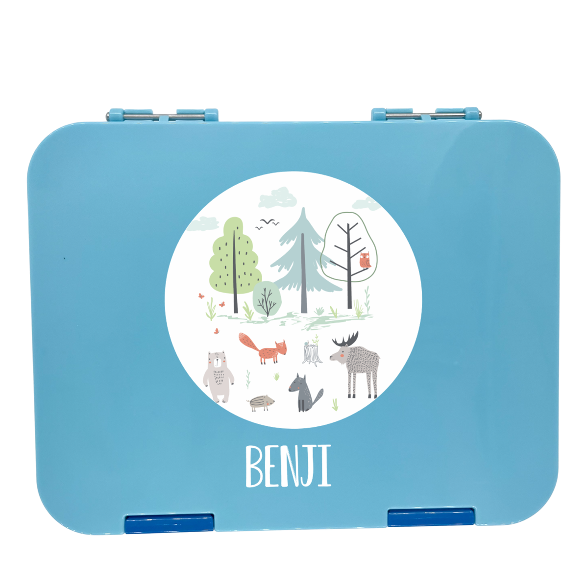Timber Tinkers - Personalised Bento Box – Woodland | Pink or Blue