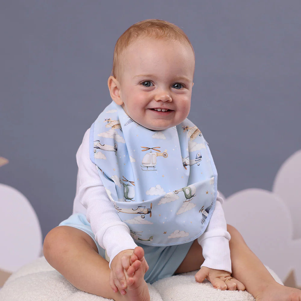 Snuggle Hunny Kids - Waterproof Snuggle Bib | Taking Flight