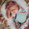Snuggle Hunny Kids - Rainbow Baby & Sage Reversible Milestone Cards