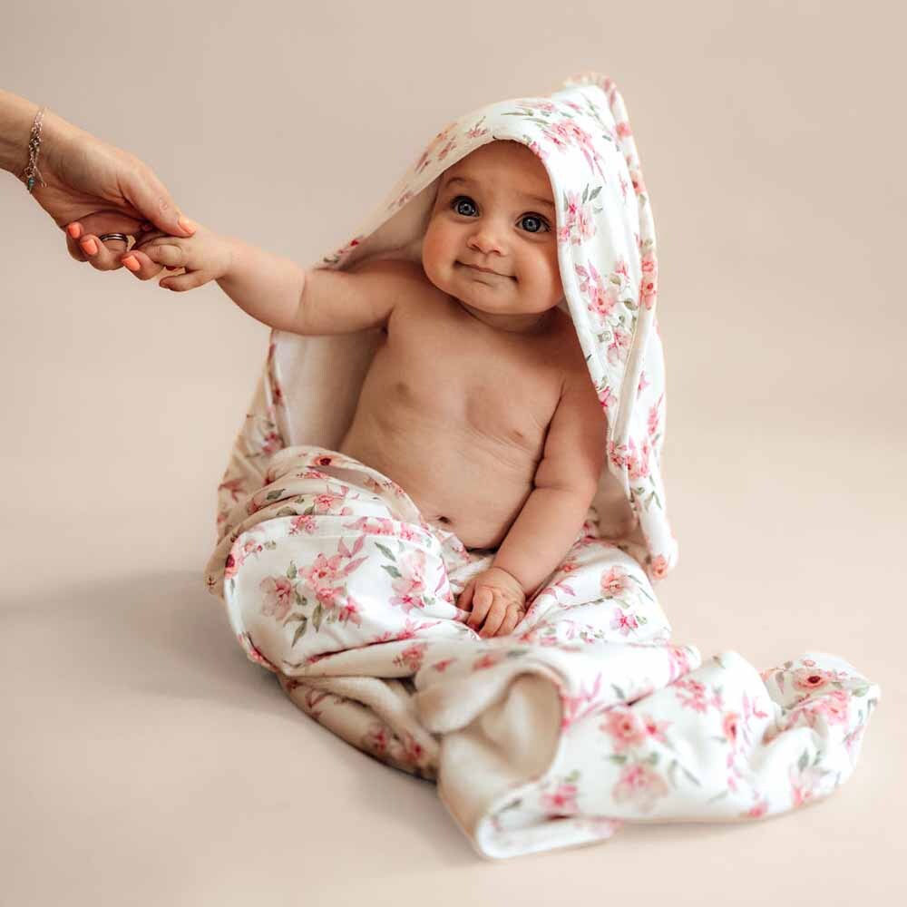 Snuggle Hunny Kids Camille Organic Hooded Baby Towel My Little Wardrobe