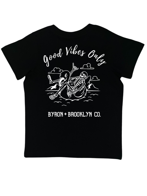 Byron Brooklyn Co - Good Vibes Only Tee | Various Colours