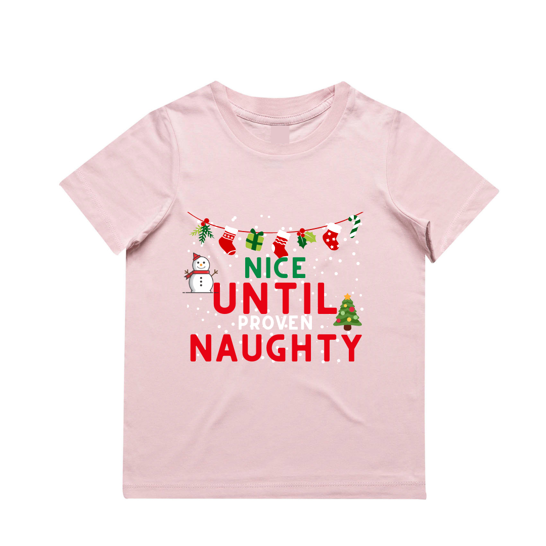 MLW By Design - Nice Until Proven Naughty Tee | Various Colours