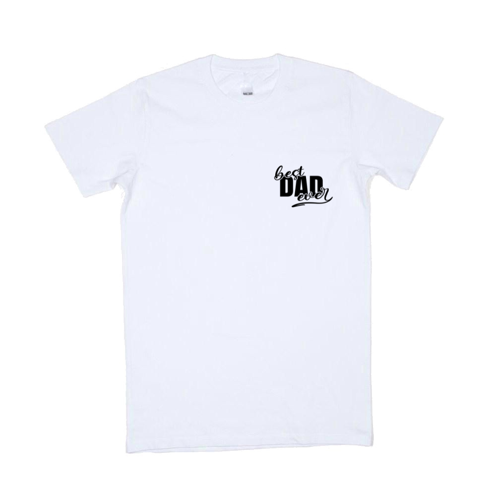 MLW By Design - Best Dad Ever Men's Tee | White or Black