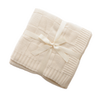 Anchor & Arrow - Knit Baby Blanket - Cream
