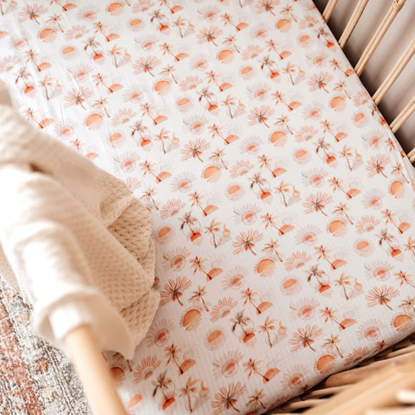 Snuggle Hunny Kids - Paradise Fitted Cot Sheet