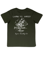 Byron Brooklyn Co - Living To Shred Tee | Various Colours