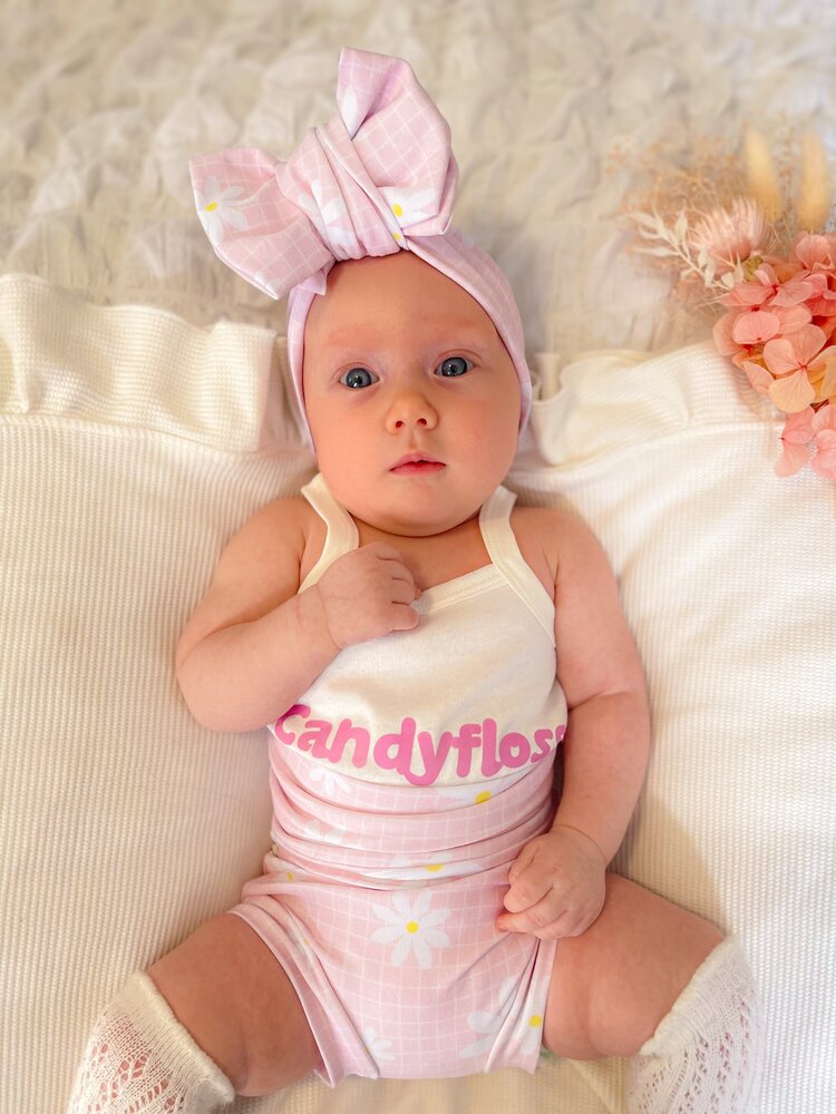 Laci Kay Collective - Handmade Bummies Set | Pink Daisy