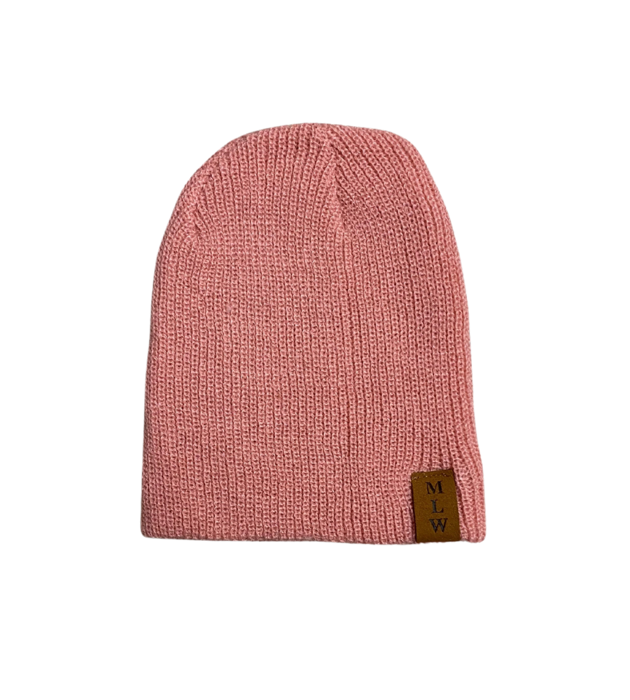 MLW By Design - Knit Beanie | Pink