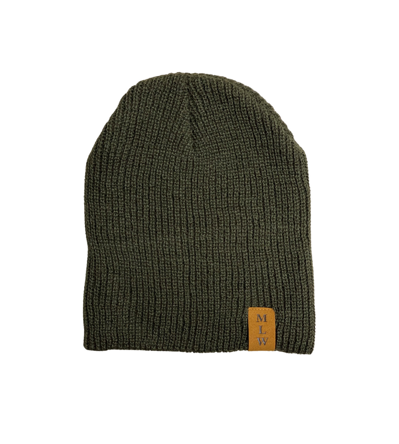 MLW By Design - Knit Beanie | Army Green