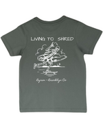 Byron Brooklyn Co - Living To Shred Tee | Various Colours