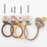 Our Little Helpers - Faux Leather Dummy Clip | Earth Colours