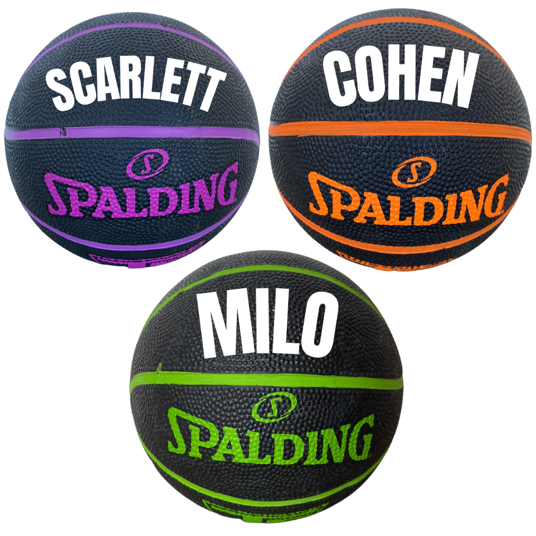 MLW By Design - Personalised Mini Basketball | Various Colours *LIMITED EDITION*