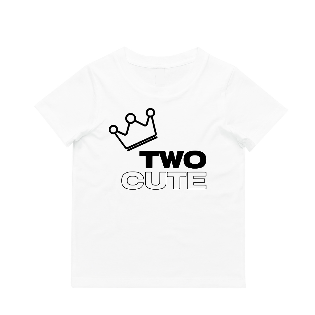 MLW By Design - Two Cute Tee | Various Colours