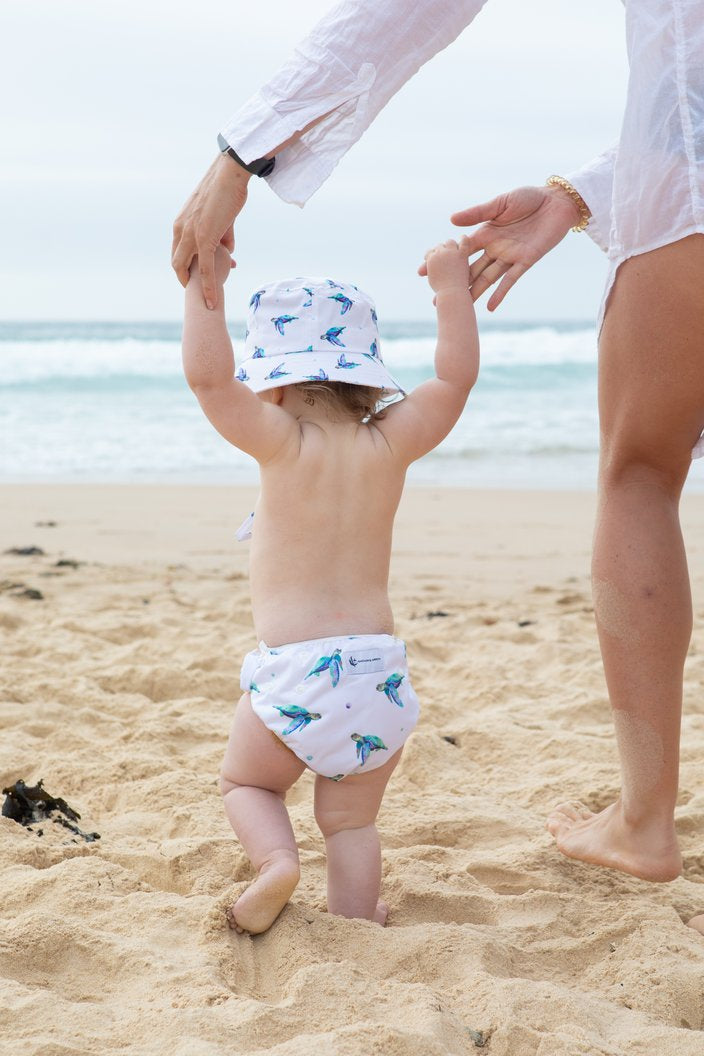 Anchor & Arrow - Swim Hat - Turtle