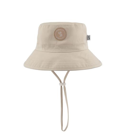 Cubs & Co - Taupe Signature Bucket Hat UPF50+