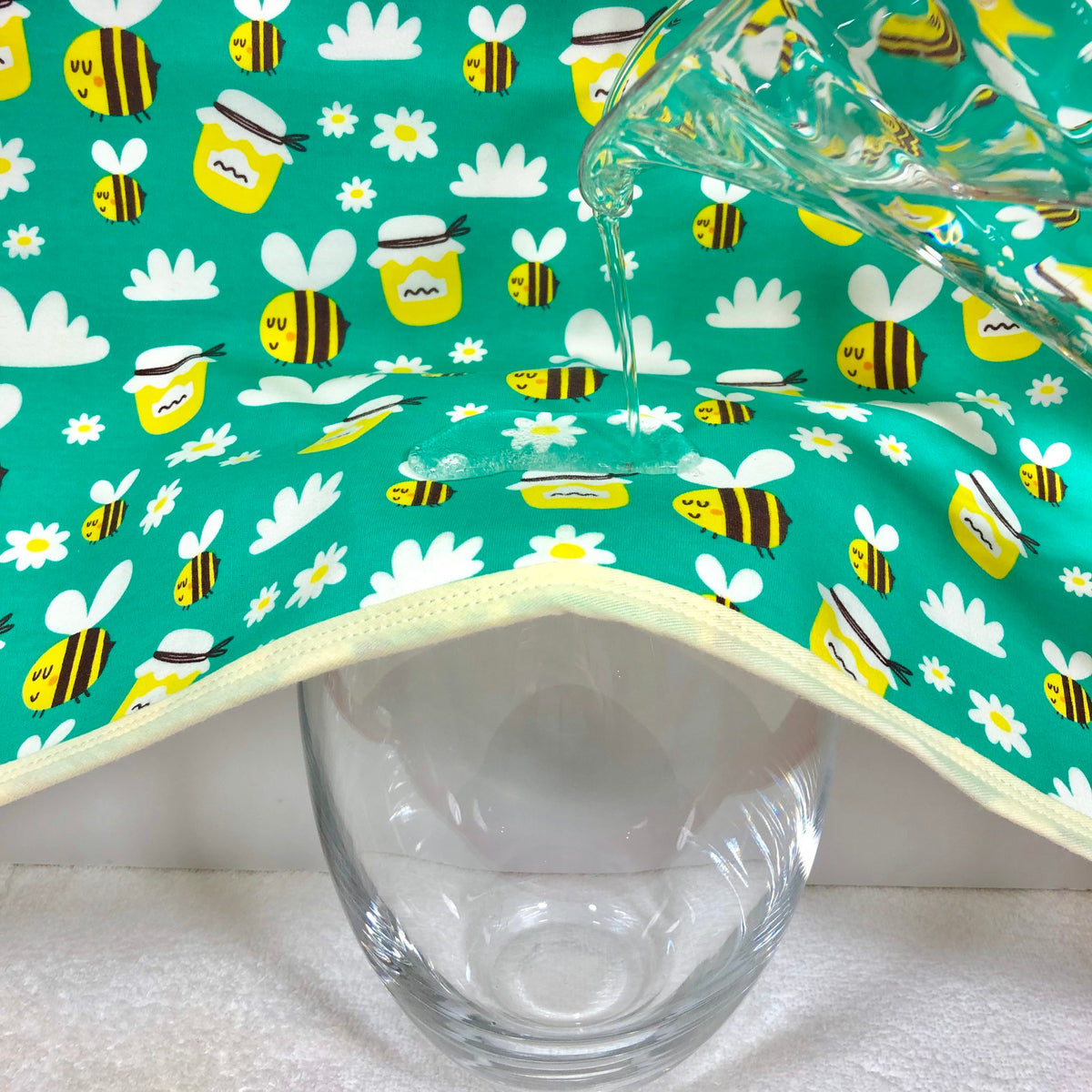 Tinker Tot Baby - Baby Change Mat – Bumble Bees and Honey Pots