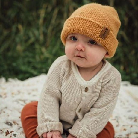 MLW By Design - Knit Beanie | Mustard