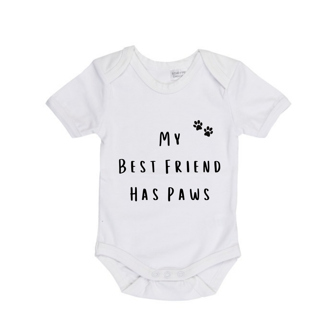 MLW By Design - Best Friend Has Paws Bodysuit | Various Colours