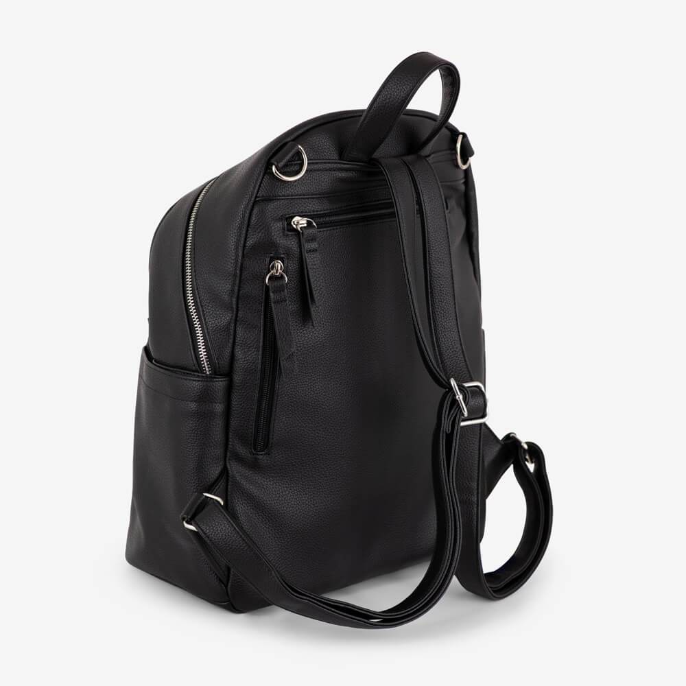 VANCHI Manhattan 2 Way Backpack Nappy Bag Black My Little Wardrobe