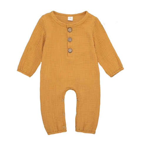 Atlas Onesie | Mustard