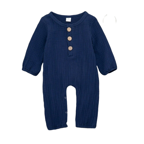 Atlas Onesie | Navy Blue