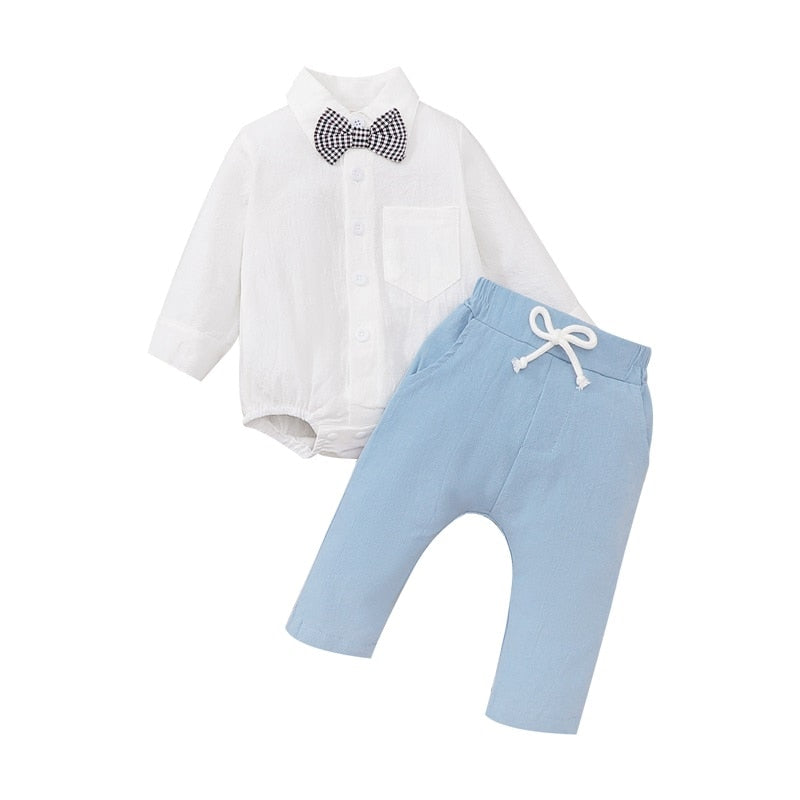 Muslin Cotton Party Set | Blue