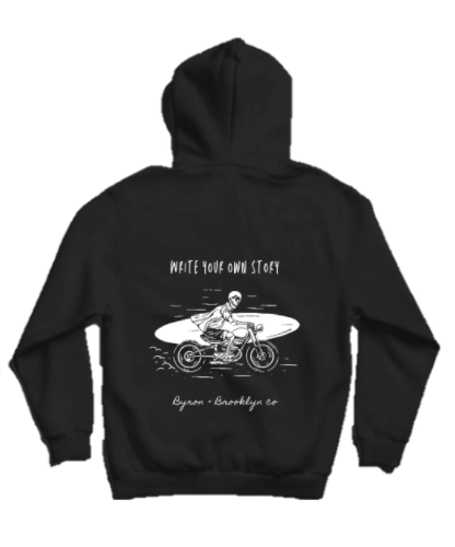 Byron Brooklyn Co - Write Your Own Story Hoodie | Black or Grey