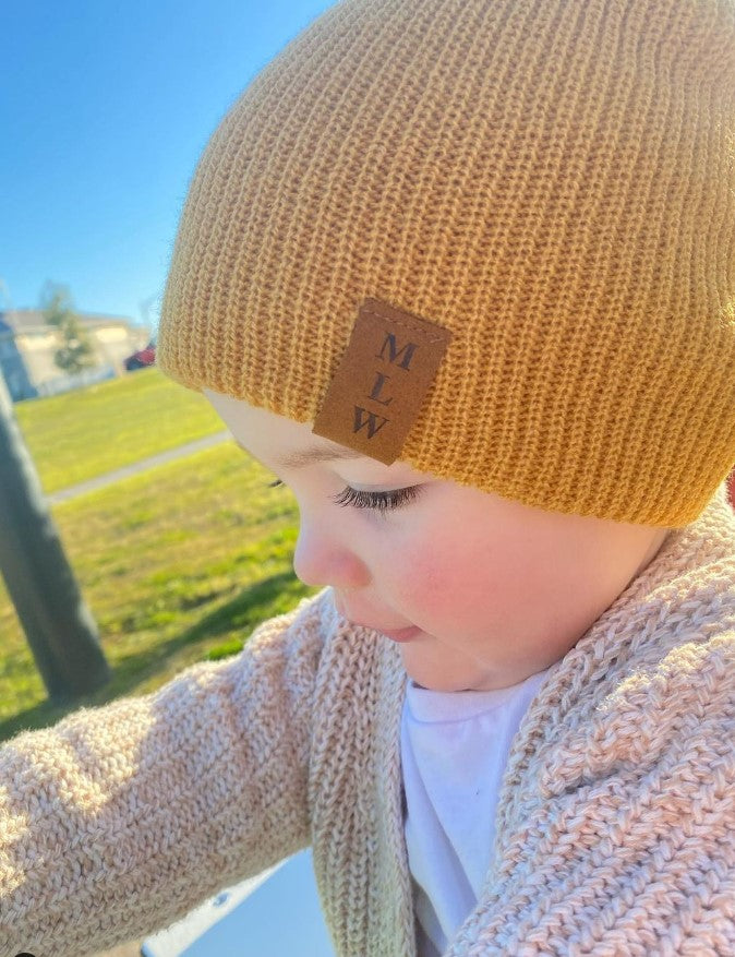 MLW By Design - Knit Beanie | Mustard