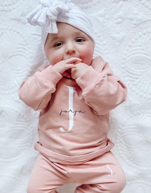 MLW By Design - Personalised Luxe Tracksuit | Blush